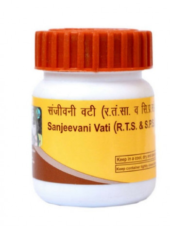 Сандживани Вати, противовирусное средство, 80 таб, Патанджали; Sanjeevani Vati, 80 tabs, Patanjali
