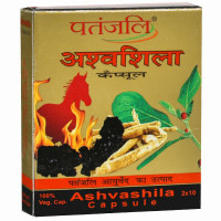 Ашвашила, энергетический тоник, 20 капсул, Патанджали; Ashvashila, 20 capsules, Patanjali