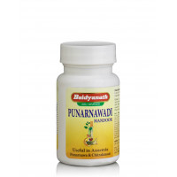 Пунарвавади Мандур: противовирусное, для здровья печени, 40 таб, производитель Байдьянатх, Punarnavadi Mandoor, 40 tabs, Baidyanath