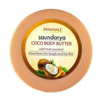 Кокосовое крем-масло для тела Саундарья, 200 г, Патанджали; Saundarya coco body butter, 200 g, Patanjali