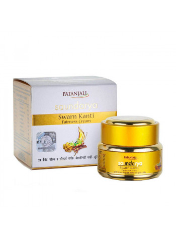 Крем Сварн Канти, 15 г, Патанджали; Swarn Kanti Fairness Cream, 15 g, Patanjali
