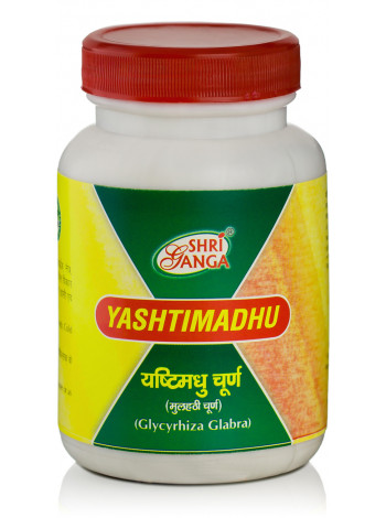 Яштимадху, 500 мг, 60 таб, производитель "Шри Шри Аюрведа", Yashtimadhu 500 mg, 60 tabs, Sri Sri Ayurveda