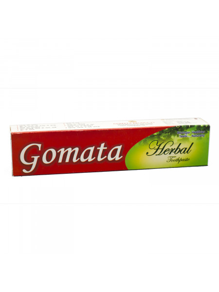 Зубная паста Гомата, 100 г, производитель Гомата; Herbal Toothpaste, 100 g, Gomata