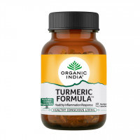 Куркумин Формула, 60 капсул, производитель "Органик Индия"; Organic India Turmeric Formula 60 Veg Capsule