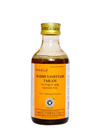 Мадхустьяди Тайлам 200 мл: Аюрведическое масло от Коттаккал Аюрведа Мадхустьяди Тайлам 200 мл: Аюрведическое масло от Коттаккал Аюрведа