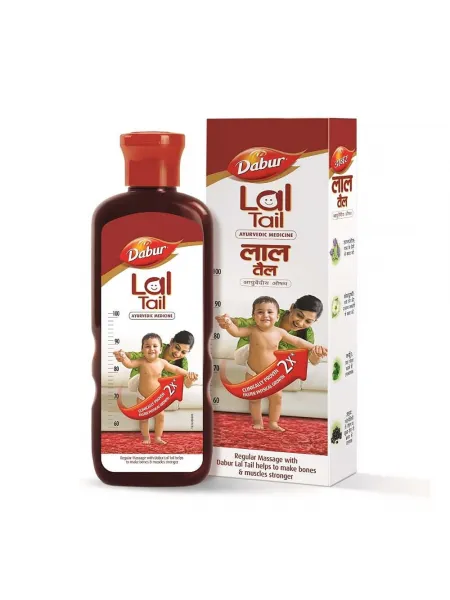 Детское массажное масло, 100 мл, производитель "Дабур", Lal Tail, 100 ml, Dabur