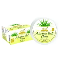 Крем Алое Вера Вит-Е, 100 г, производитель "Шри Шри Аюрведа", Aloe Vera Vit-E Cream, 100 g, Sri Sri Ayurveda