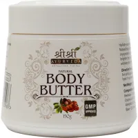 Натуральное масло для тела, 150 г, производитель "Шри Шри Аюрведа", Natural Body Butter, 150 g, Sri Sri Ayurveda