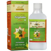 Сок Алое Вера Трифала, 500 мл, производитель "Шри Шри Аюрведа", Aloe Vera Triphala Juice, 500 ml, Sri Sri Ayurveda