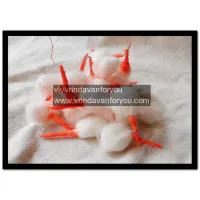 Фитильки ватные. 600 шт. (1 уп.) / Cotton Wicks 600 pcs. (1 pack.)