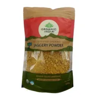 Тростниковый сахар (Джаггери), 500 г, Органик Индия; Cane Sugar (Jaggery), 500g, Organic India