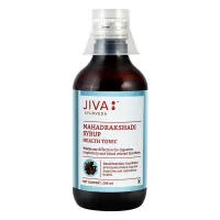 Махадракшади сироп, оздоровительный тоник,  200 мл, Джива Аюрведа; Mahadrakshadi syrup, 200 ml, Jiva Ayurveda