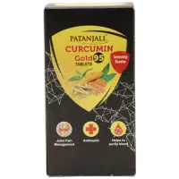 Куркумин Голд 95, 60 таблеток, производитель Патанджали; Patanjali Curcumin Gold 60Tablet 